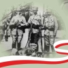 Grupa żołnierzy I Kompanii Kadrowej Strzelców